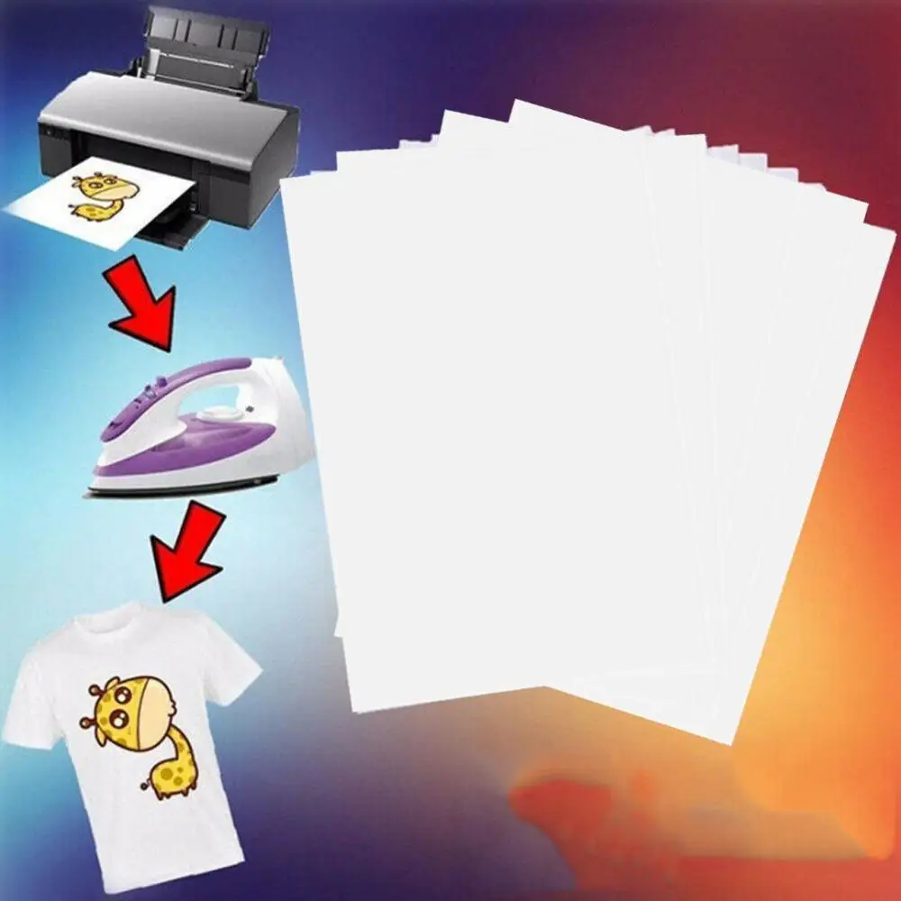 50pcs/Set T Shirt A4 Transfer Paper 