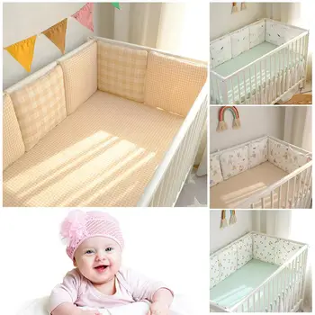 

30 * 30cm Newest Breathable Baby Crib Bumpers Soft Newborn Crib Guards For Toddlers Infants