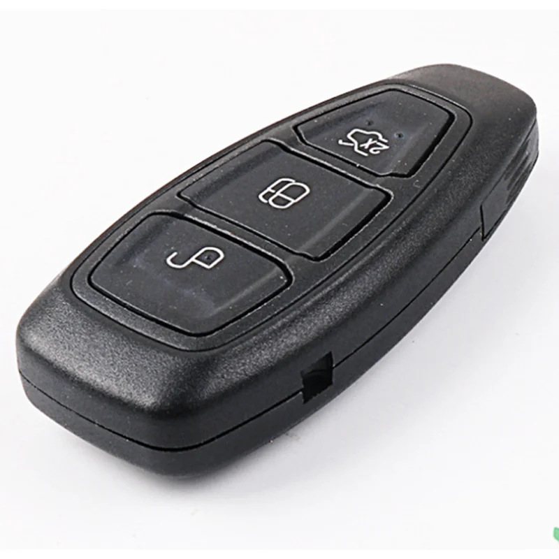 DAKATU 3 кнопки умный пульт дистанционного ключа автомобиля оболочки для Ford Focus C-Max Mondeo Kuga Fiesta с вставным лезвием чехол для ключа автомобиля