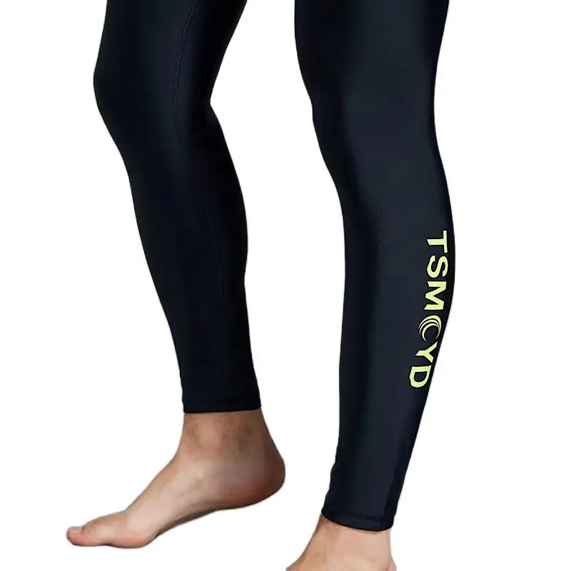 TSMCYD Women Men Rash Guard Pants Quick Dry Yoga Tight Pants Swimming Surfing Diving Fitness Leggings