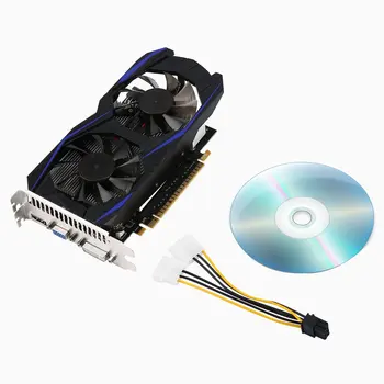 

1GB DDR5 128Bit Gaming Graphics Card With Cooling Fan HDMI & VGA & DVI Port PCI-Express GPU For NVIDIA GeForce