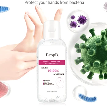 

Portable Hands-Free Quick-Drying Non-Irritating Moisturizing Hand Sanitizer 55ML Moisturizing disposable liquid without antibact