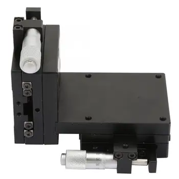 

SEMXZL60-AS High Accuracy Aluminum Alloy Linear Motion Manual Stage Tuning Sliding Table 60*60mm