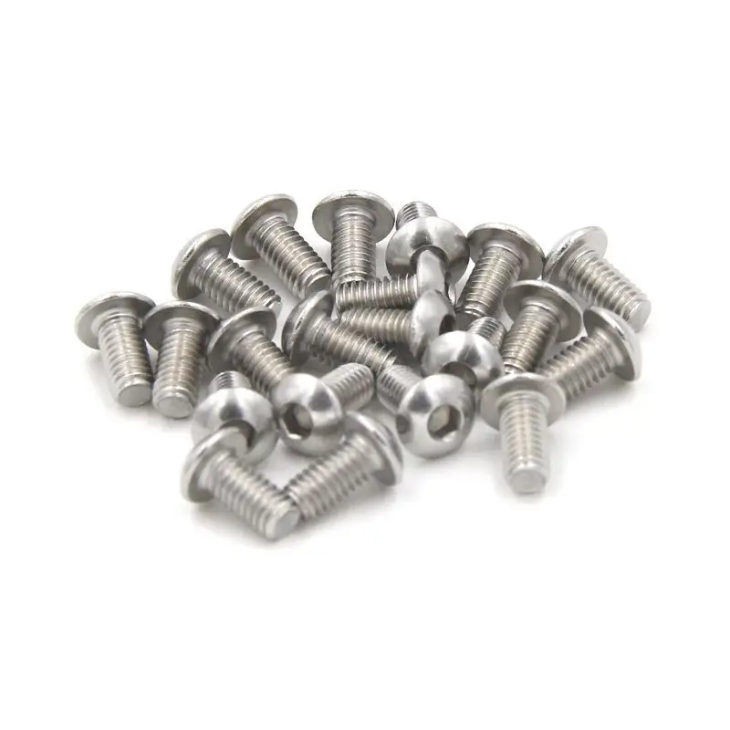 80 шт. M5x10mm болты из нержавеющей стали с шестигранной головкой