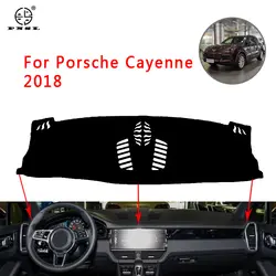 PNSL крышка приборной панели автомобиля Приборная панель коврик приборной панели коврик для Porsche cayenne 2018 солнцезащитный блок