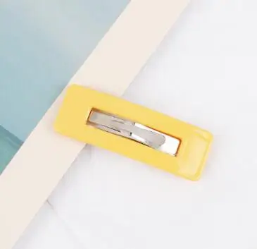 5pcs yellow 5 шт./компл. блестящая Милая заколка для волос заколка для прически аксессуары инструменты для ухода за красотой Новинка - Цвет: 5pcs yellow