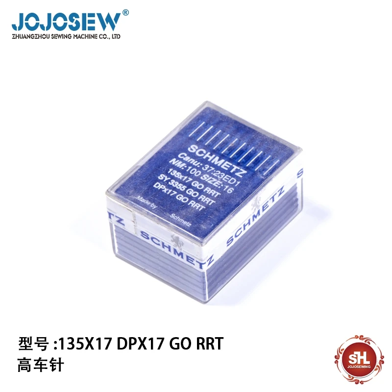 

100pcs/lot JOJOSEW Industrial Sewing Machine Needles Canu:37:23ED1 DPX17 GO RRT SY3355GO RRT NM:100 SIZE:16
