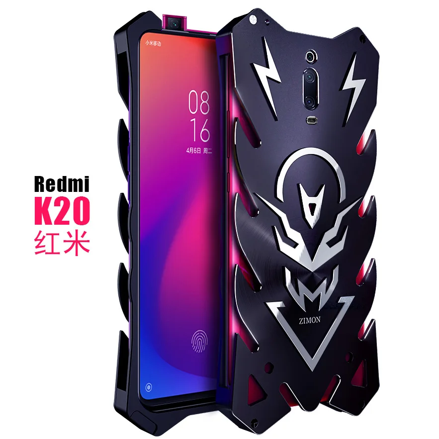 

Power case for Redmi Note 7 Screw case for Redmi 7 k20 pro shockproof case for Max 3 heavy duty Aviation Aluminum cover Simon