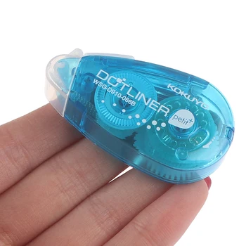 

Cute Transparent Dot Glue Tape Decorative Adhesive Double Sided Tape For Kids Scrapbooking DIY School Office Supplies 6mm*8m