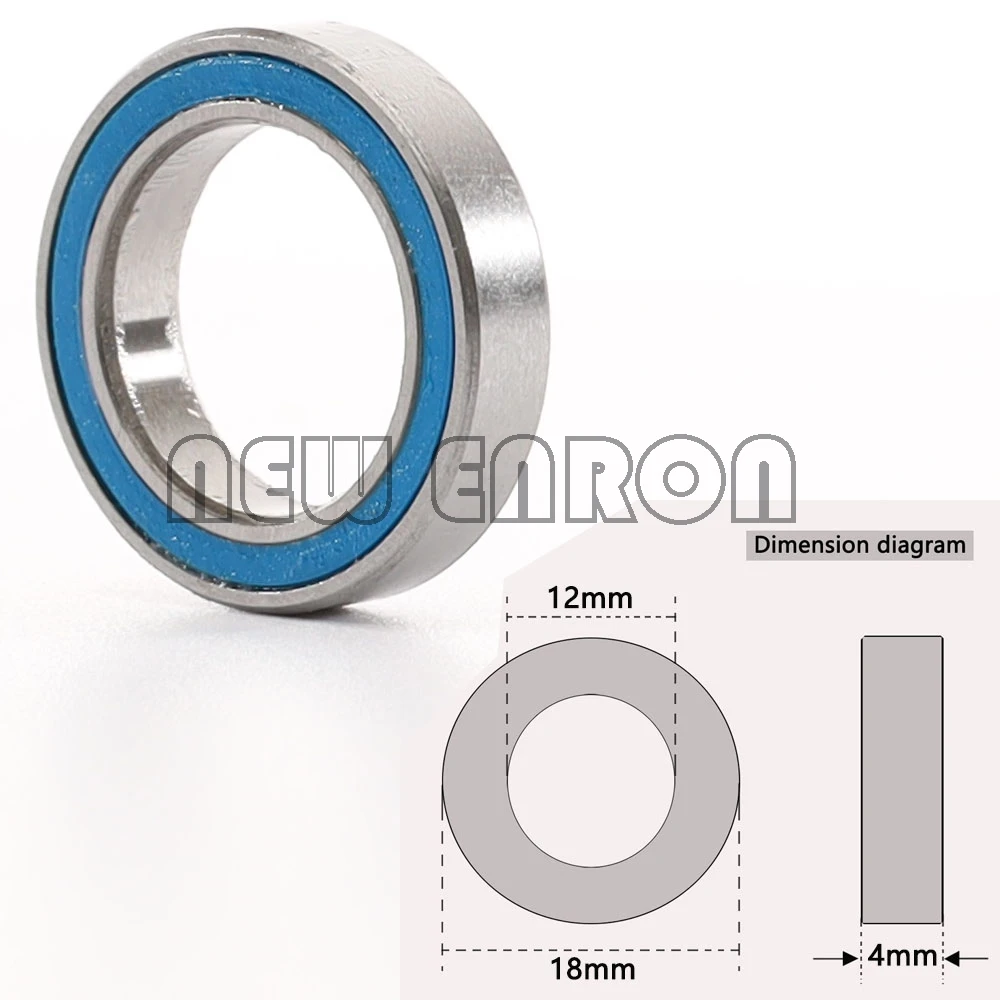 Новый комплект подшипников ENRON для радиоуправляемой машины 24 шт. синий резиновый