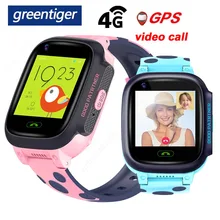 Greentiger 4G умные часы Детские видео звонки gps wifi SOS Y95 Детские умные часы камера часы трекер IP67 Водонепроницаемый VS A36E Q90