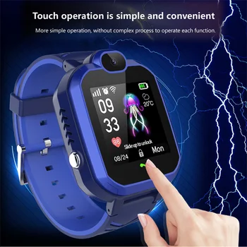 

LIGE 2019 New Smart Child watch LBS Kid Smart Watch for Children SOS Call Location Finder Locator Tracker Anti Lost Monitor Box