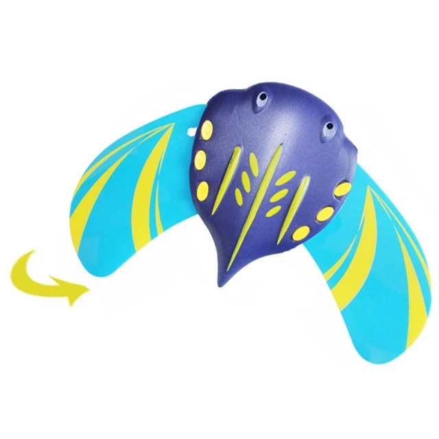 066B Cartoon Shaped Fish Model Under Water Boat Novelty Vehicle Swimming Toy Fish for Kids with Flexible Swing 4