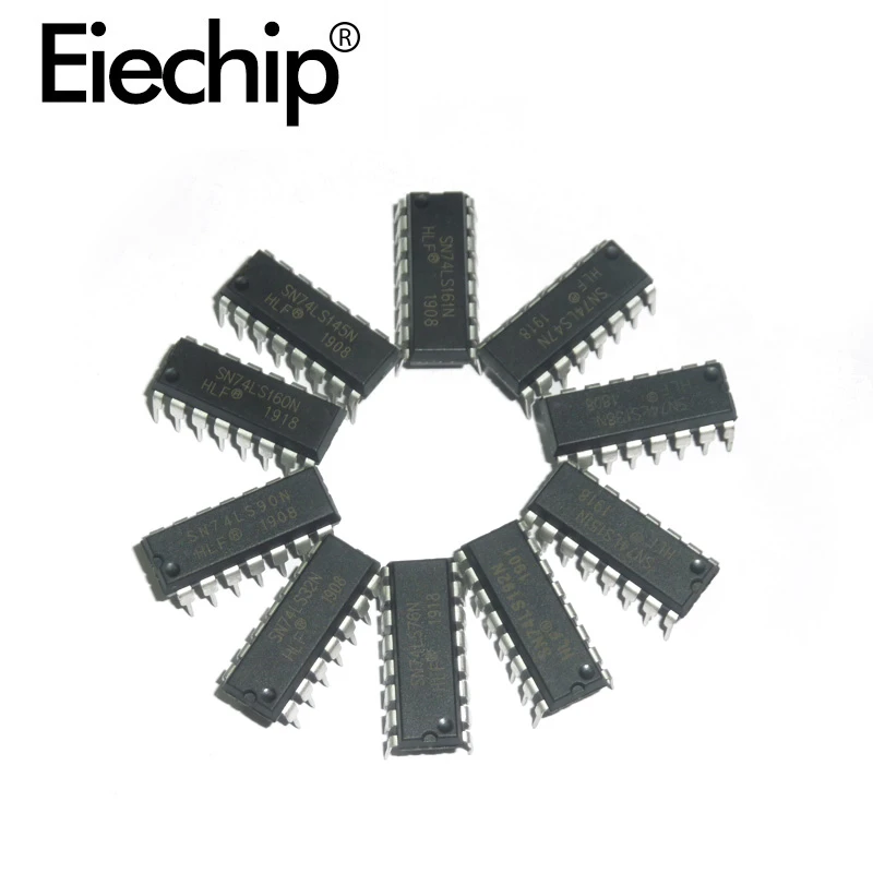 Integrated Circuit Logic Ic Assortment Kit,74hc00 74ls00 Cd4069 Dip ...