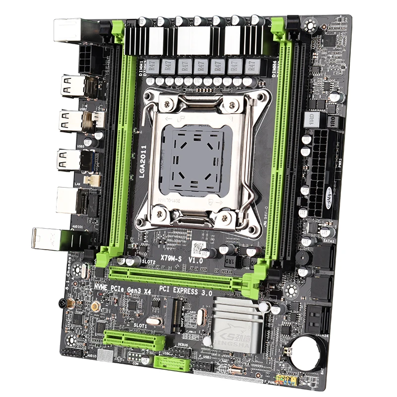 X79 motherboard set with Xeon E5-2630 V2 CPU