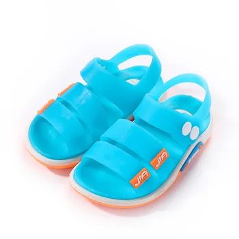 

Summer 1-8 years old bear Jiajia boys sandals slip wear indoor and outdoor children's slippers