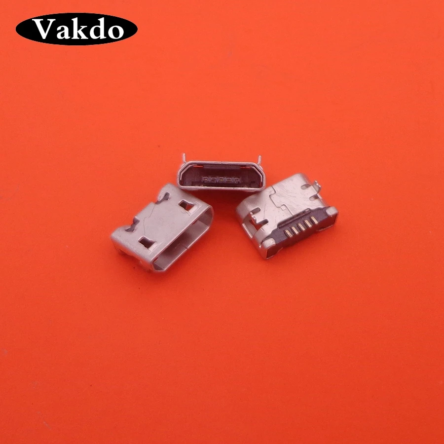 30 шт./лот 5pin B Тип Женский Для lenovo PAD A1-07 E3 Micro USB разъем 5-контактный разъем зарядки порт Разъем Ремонт Замена