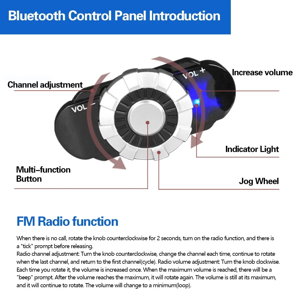 FreedConn BM22-967 4,1 CSR мотоциклетный Bluetooth шлем домофон BT домофонная система до 6 всадников говорящий fm-радио