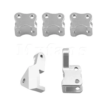 

Mxfans Silver RC 1:10 Alloy Link Mounts Set R86005 for FTX5579 FTX9160 RGT86100