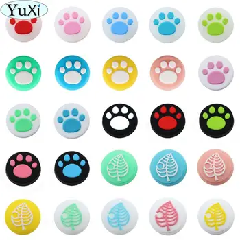 

YuXi 50pcs Joystick Cover Thumb Stick Grip Cap Skin For Nintend Switch Lite NS Joy-Con Controller JoyCon Gamepad Thumbstick Case