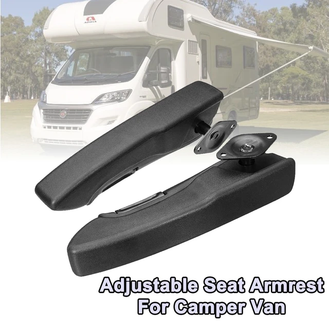 Reposabrazos Universal, soporte de mano de asiento ajustable  izquierdo/derecho para coche, camión, furgoneta, camión, autocaravana,  barco - AliExpress