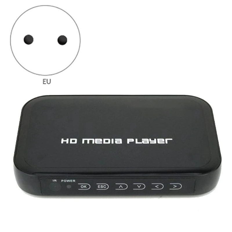 1080P мультимедийный плеер Full HD медиаплеер AV VGA HDMI интерфейс многоязычный