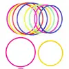 12pcs Plastic Toss Rings Kids Kids Kids Outdoor Toys Toss Game for Carnival Garden Backyard Outdoor Games (Random Color) 3