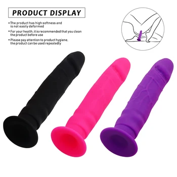 EXVOID Dildo Penis for Women Lesbian Suction Cup Big Cock Adult Products Vagina G-spot Massage Sex Toys for Adults Anal Plug 5