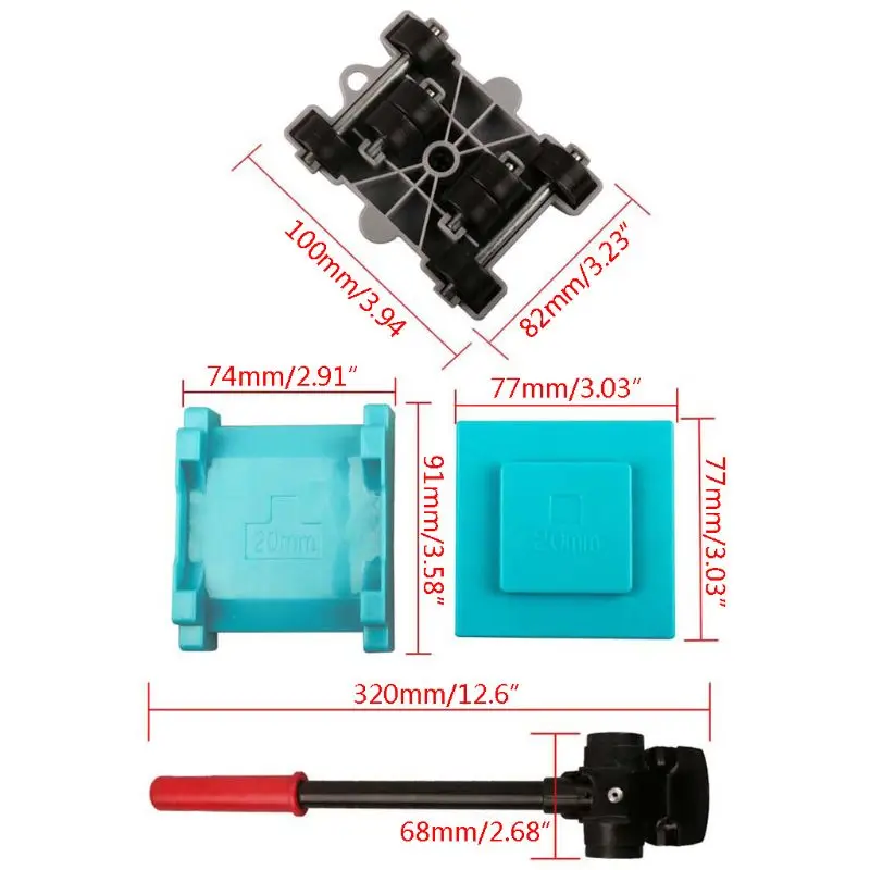 5pcs/8pcs Furniture Mover Tool Set Transport Shifter Lifter Wheel Heavy Stuffs Moving