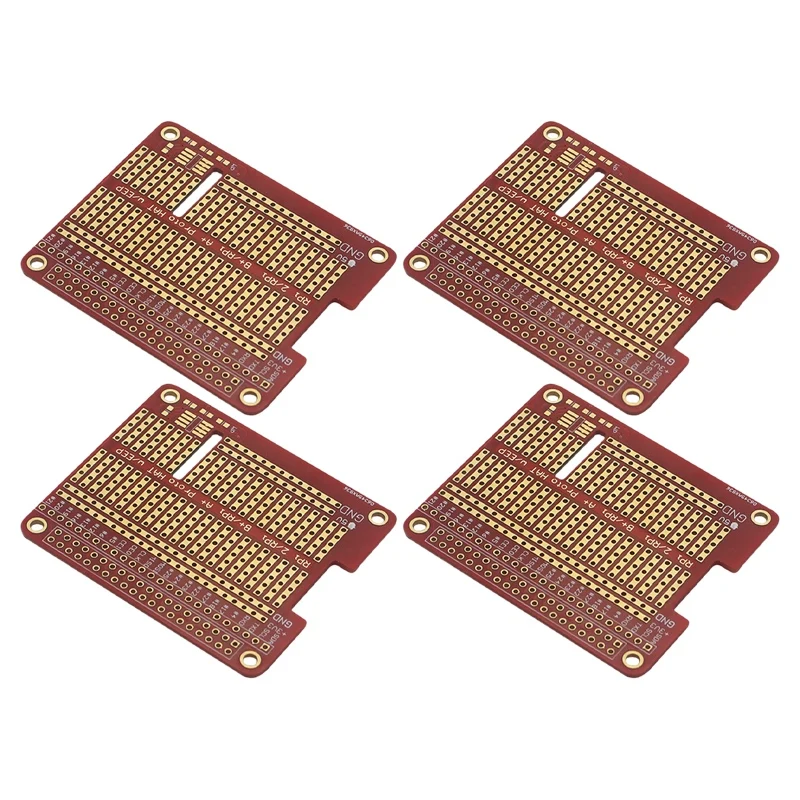 4 шт. DIY Прототип шляпа Щит расширение доска для Raspberry Gpio с винтами Pi 3/2 Модель B + |