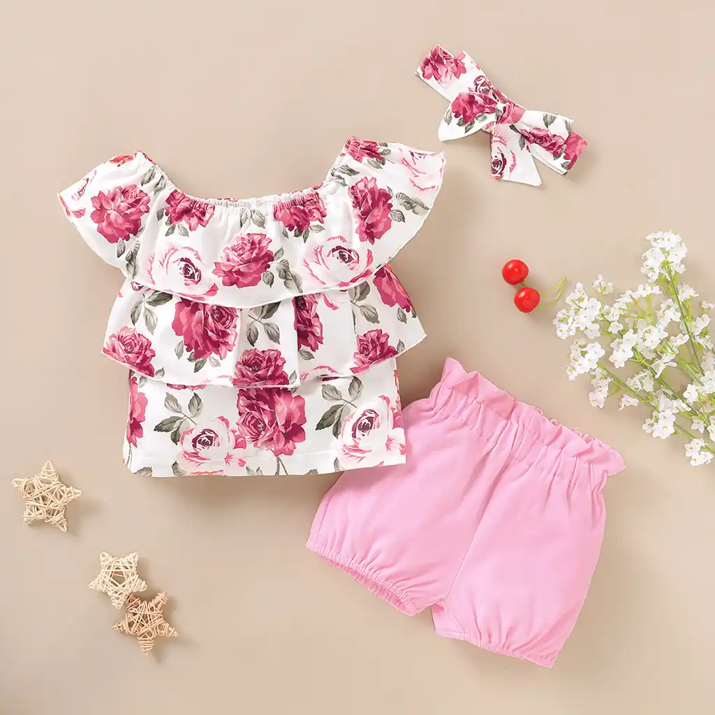 baby girl frill top