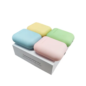 

2020 inpods 12 Wireless Earphones Bluetooth 5.0 Earphone TWS Matte Macaron Earbuds With Mic Charging Box Wireless Headphones