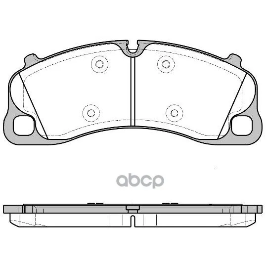 1597 00_колодки Дисковые Передние! Porsche 911(991) 11 Remsa 159700 Remsa арт. 159700