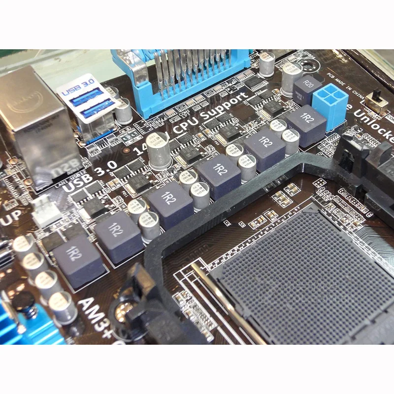 Разъем AM3+ ASUS M5A87 материнская плата DDR3 16 Гб ATX системная плата для AMD 870 M5A87 настольная материнская плата USB 2,0 SATA III PCI-E X16 б/у