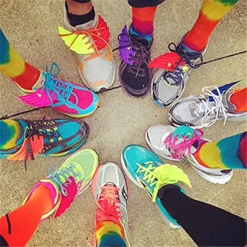 

Fashion Flying Shoe Wings Boy Girl Angel Wings Bat Wings Butterfly Super Wings Old Shoes DIY Decorations Cute Gift For Runner