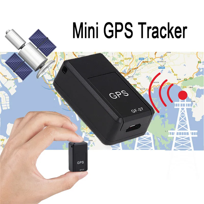GF07 Mini GSM GPRS Автомобильный GPS-трекер магнитный локатор для - Цена: 734,48 руб.