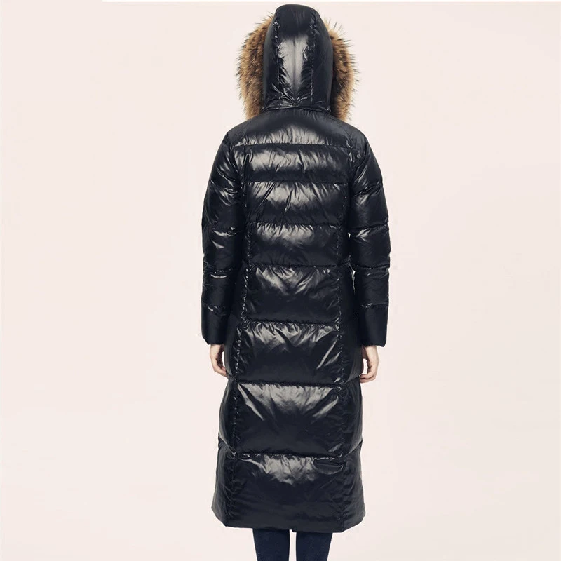 Длинное пальто для женщин зимние женские и куртки парки Mujer большие размеры