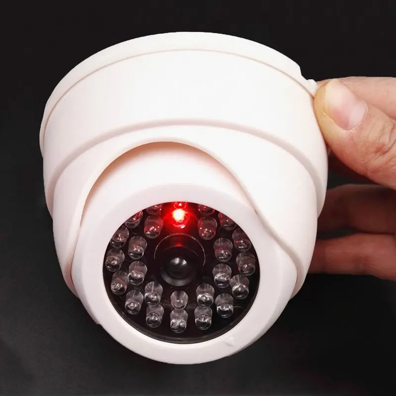 Имитация безопасности Dome Dummy камера поддельная камера с красным мигающим светодиодный светильник для внутреннего и наружного видеонаблюдения - Цвет: Style 1
