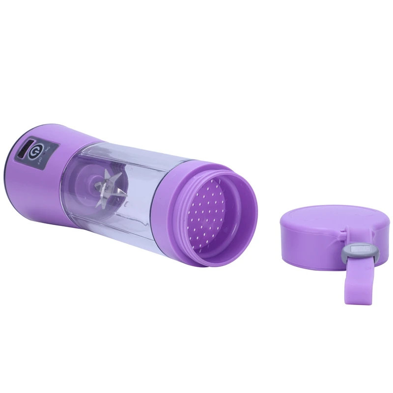 EASY-380Ml Usb Перезаряжаемый блендер миксер 6 лезвий соковыжималка Бутылка Чашка сок Цитрусовые Лимон овощи фрукты смузи соковыжималки Ream