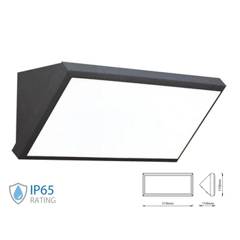

V-TAC LD8055N lamp sconces Led wall corner 20W gray color 4000K IP65 indirect light SKU-8237