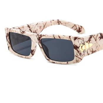 

Vintage Women's Sunglasses Fashionable Rectangle Brand Designer Retro Sun Glasses Female Retro Big Frame Glasses Eyeglass Oculos