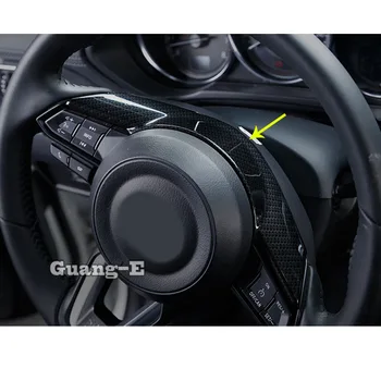 

For Mazda6 Mazda 6 Atenza 2017 2018 2019 Car Cover Styling Steering Wheel Interior Kit Switch Trim Sticker Frame Parts Molding