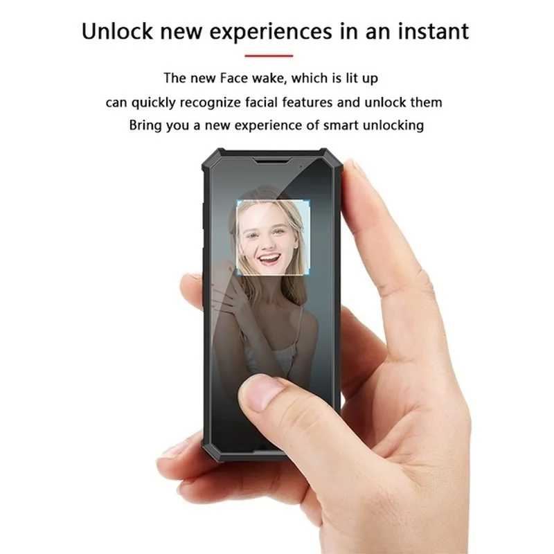  Small mini 4G smartphone Adroid 8.1 MTK6739 Quad Core Dual SIM fingerprint Unlock mobile phone Goog