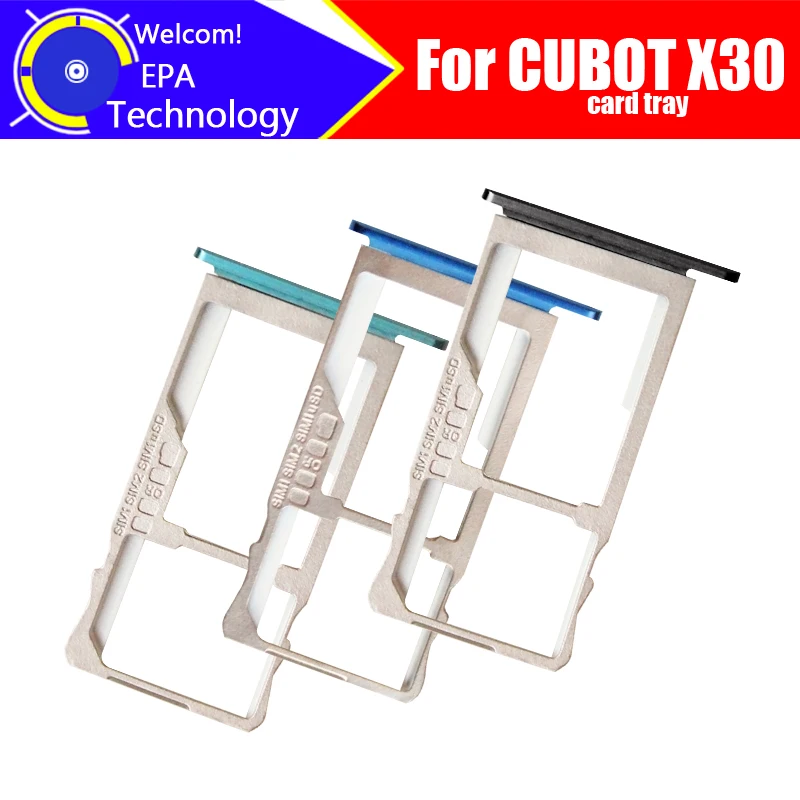 

CUBOT X30 Card Tray 100% Original New High Quality SIM Card Tray Sim Card Slot Holder Repalcement for CUBOT X30