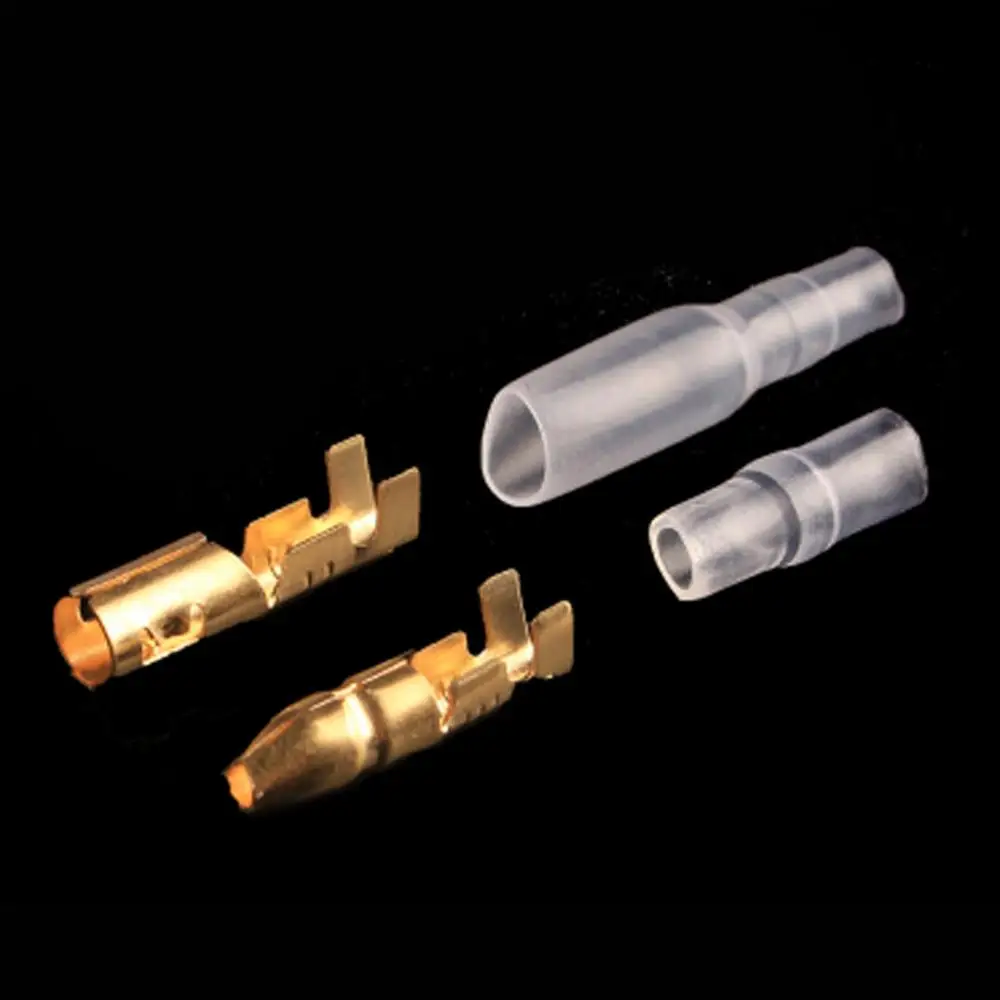 3,9 Mm Connettore Terminale Maschio A Proiettile Isolante Per Moto Auto~p87682419 - Foto 10