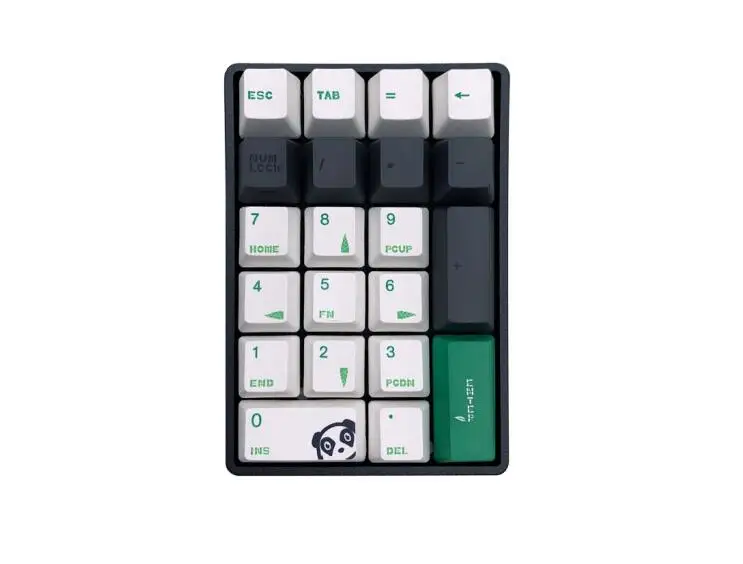 Varmilo Panda Vb21m Small Mechanical Keyboard Numeric Keyboard Financial Small Keyboard Alternate Action Ergonomic Free Shipping 