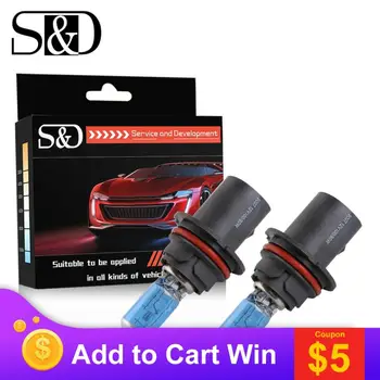 

9007 HB5 100W Halogen Bulb Super White Headlight Fog Car lamp Daytime Running DRL Auto Head Light 5000K 12V