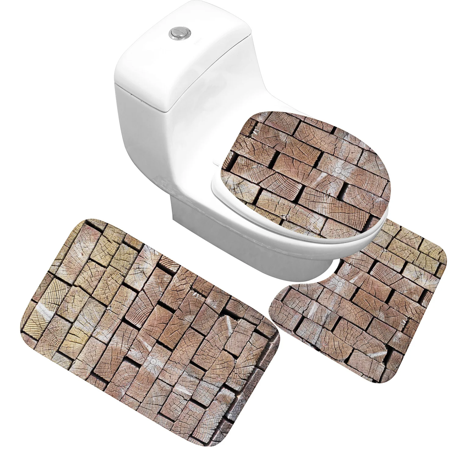 MT03 Zeegle 3D ковры для гостиной, спальни, прикроватные коврики, противоскользящие ковры для детей, коврики для кухни - Цвет: MT03