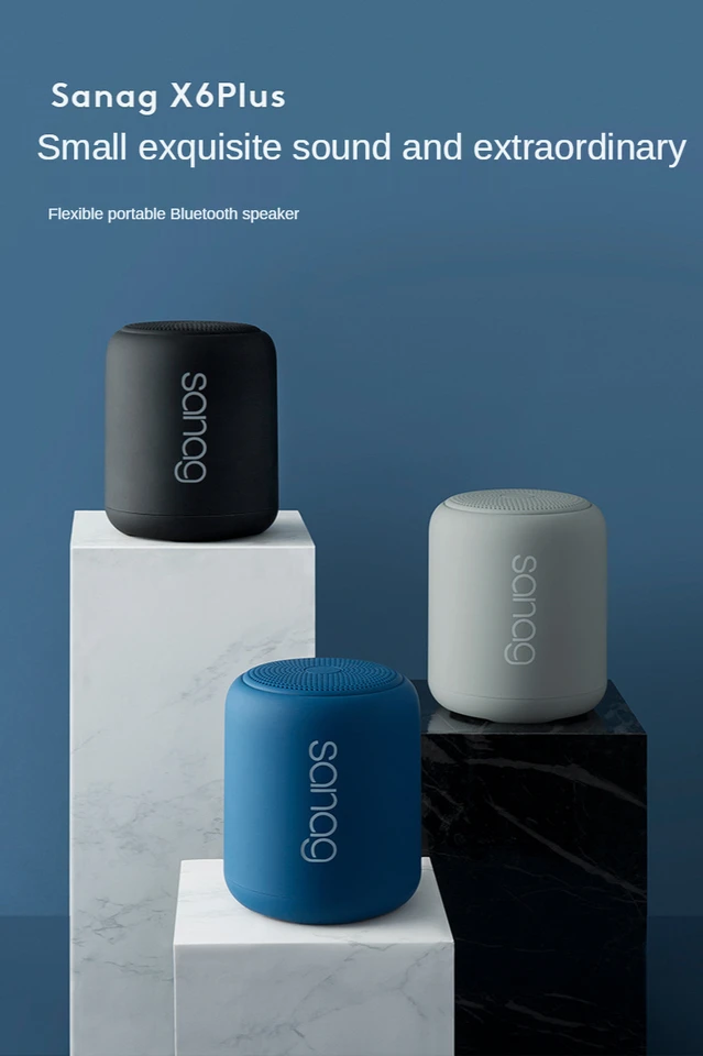 Sanag-ポータブルbluetoothスピーカーx6s,ミニサブウーファー,防水
