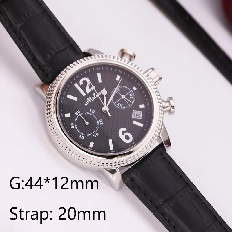 G Silver Black Распродажа! Скидка реальные многофункциональные Мужские Женские часы все из нержавеющей стали зубец Установка кубический циркон кожаный браслет с кристаллами - Цвет: G Silver Black